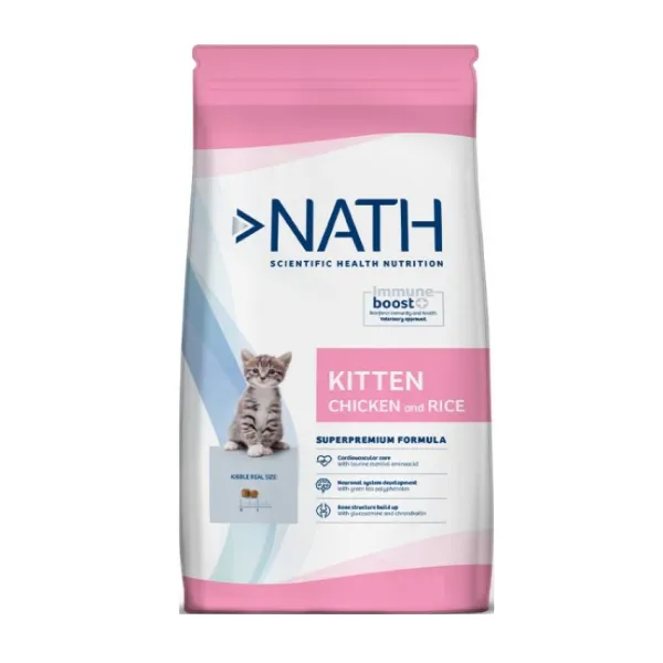 Discount Nath Kitten Sabor Pollo Y Arroz Alimento Para Gatos