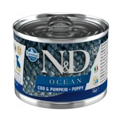 Best Natural&Delicious N&D Alimento H Medo Dog Ocean Cod Pumpkin Puppy Mini 140 Gr