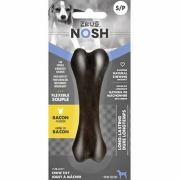 Clearance Zeus Nosh Hueso Flex Cachorro Sabor Tocino