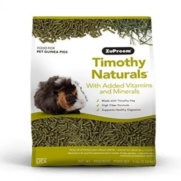 Clearance Zupreem Np Timothy Naturals For Guinea Pig 5Lb-2.27Kg 2.27 Kg