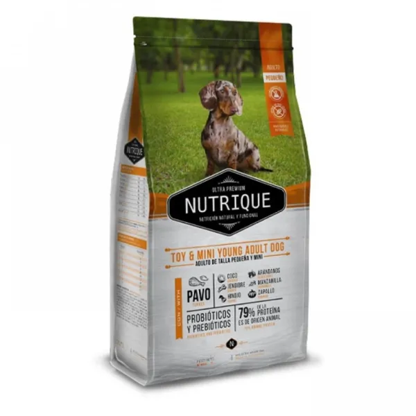 New Nutrique Toy & Mini Young Adult 3 Kg Alimento Para Perro