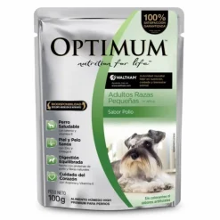 Hot Optimum Pouch Adulto Razas Peque As Pollo 100 Gr