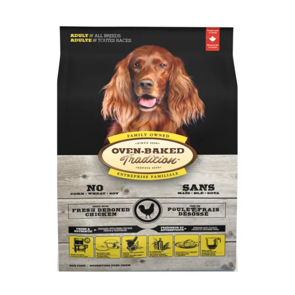 Outlet Oven Baked Tradition Adult All Breeds Chicken Alimento Para Perro