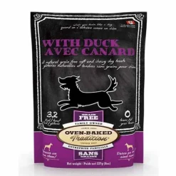 New Oven Baked Tradition Grain Free Duck Dog Treats Snacks