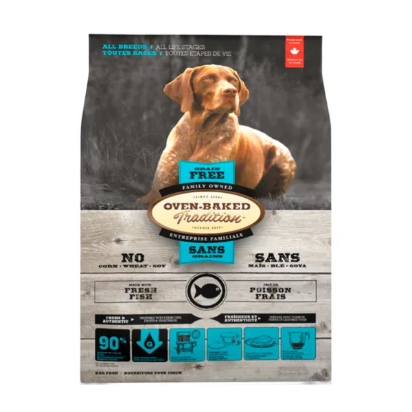 Outlet Oven Baked Tradition Grain Free Fish All Breeds / All Life Stages 11.34 Kg Alimento Para Perro