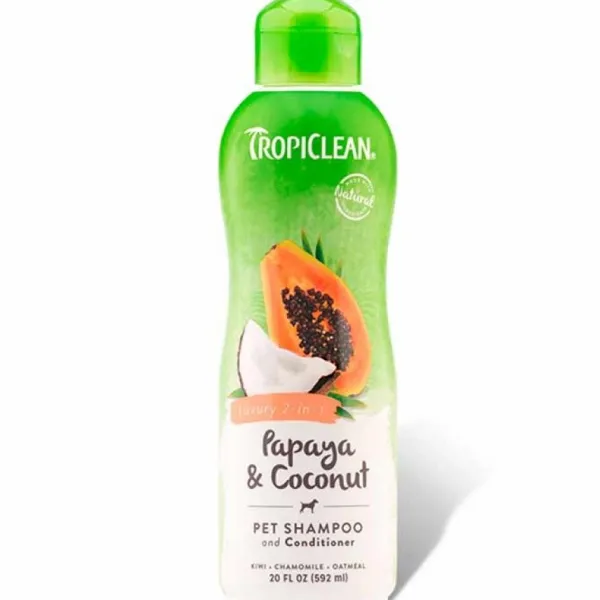 Online Tropiclean Papaya And Coconut Shampoo