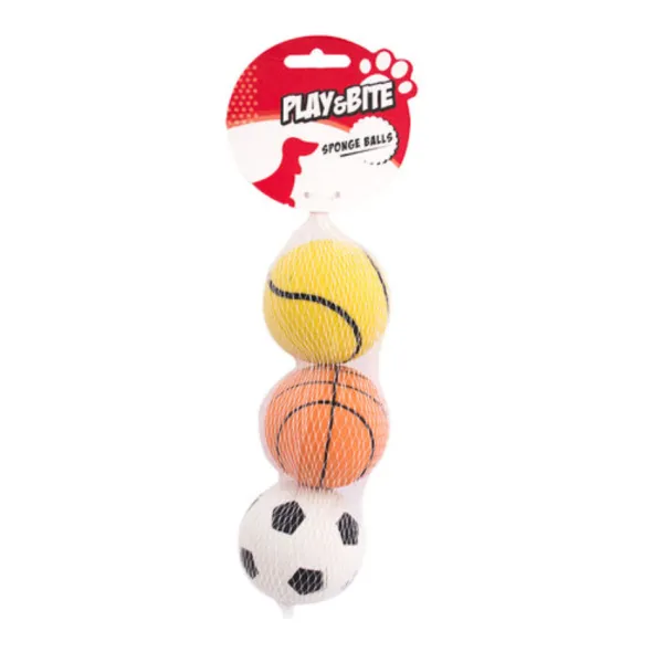 Sale Play & Bite Play&Bite 3 Sponge Sport Balls