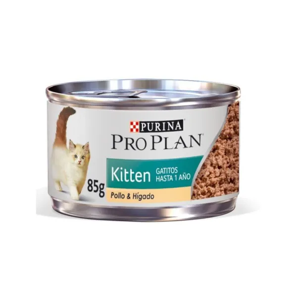 Hot Pro Plan Proplan Kitten Gato Lata