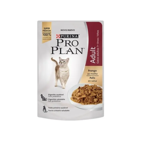 Pro Plan Proplan Wet Pouch Adult Sabor Pollo Alimento H Medo Para Gatos