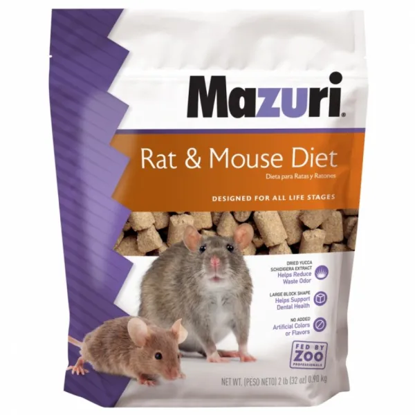 New Mazuri Rat & Mouse Diet 0.9 Kg