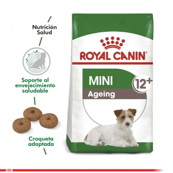 New Royal Canin Adulto Mini Ageing 12+ Alimento Para Perro