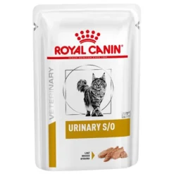 New Royal Canin Adulto Urinary S/O Alimento H Medo Para Gatos 85Gr