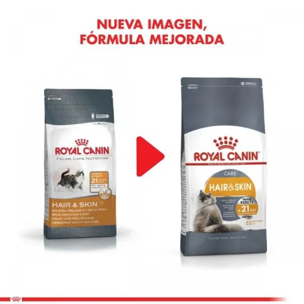 New Royal Canin Alimento Seco Gato Adulto Hair & Skin