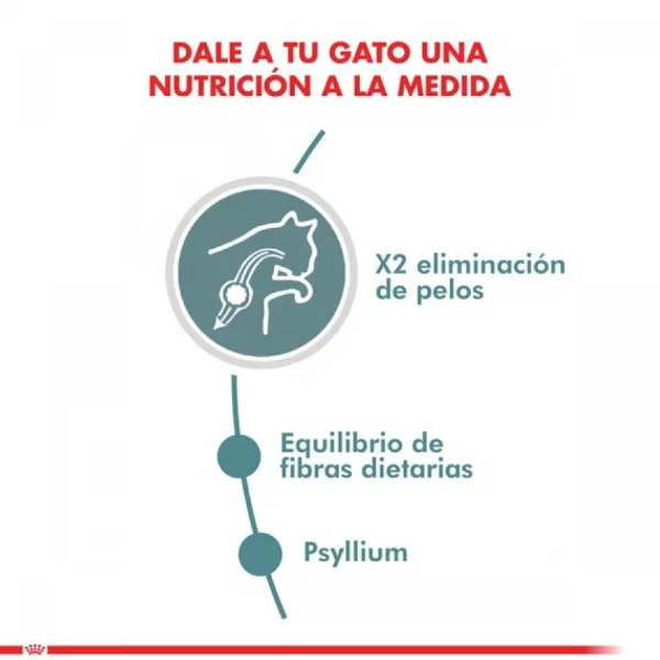 Outlet Royal Canin Alimento Seco Gato Adulto Intense Hairball 1.5 Kg .