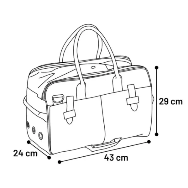 Outlet Flamingo Sac Transportador Nolimit Tefl N Noir