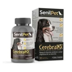 Hot Drag Pharma Senilpet Cerebral 20 30 Comprimidos