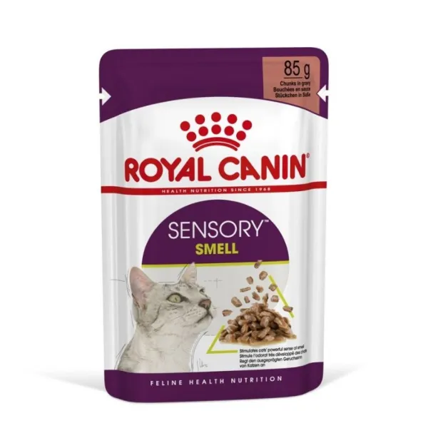Outlet Royal Canin Sensory Smell Gravy Pouch 85 Gr
