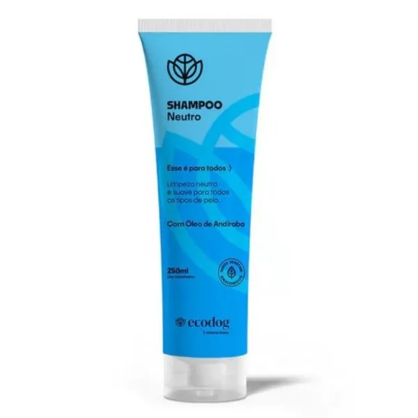 Hot Ecodog Shampoo Neutro Con Aceite De Andiroba 250 Ml