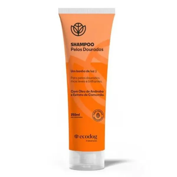 Clearance Ecodog Shampoo Pelos Dorados Con Aceite De Andiroba Y Extractos De Manzanilla 250 Ml