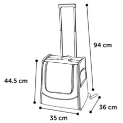 Sale Flamingo Smart Trolley Calypto Negro