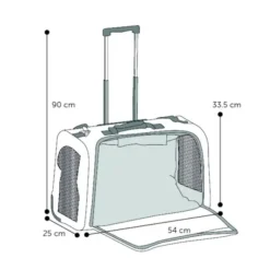 Flamingo Smart Trolley Norton Negro