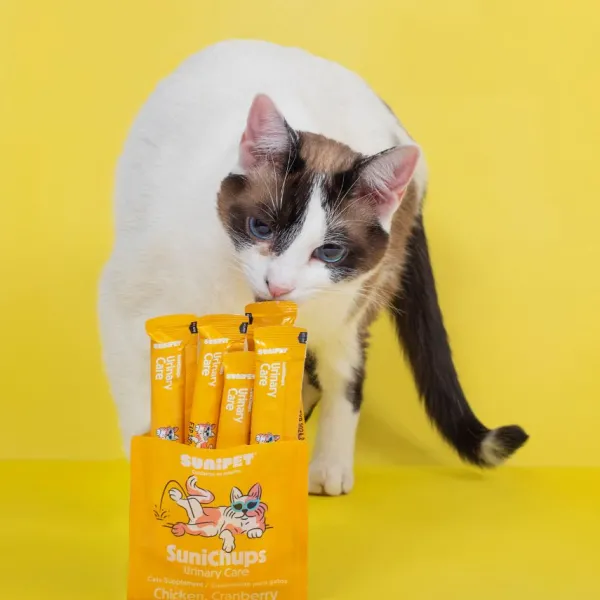 Outlet Sunipet Sunichups Urinari Care- Snack Funcional Para Gatos
