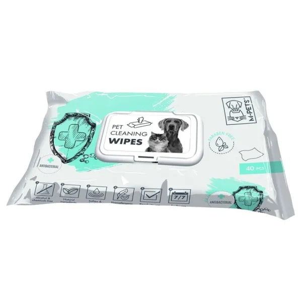 Hot Mpets Toallas Humedas - Anti-Bacterial