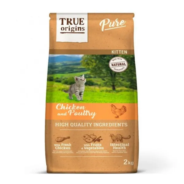 Clearance True Origins Pure True Origins Cat Kitten Chicken Poultry Alimento Para Gato