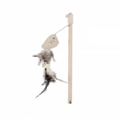 Sale The Cat Band Varita Natural Con Plumas Unidad