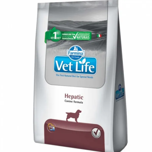 Outlet Vet Life Vetlife Farmina Alimento Seco Medicado Hepatico Perro