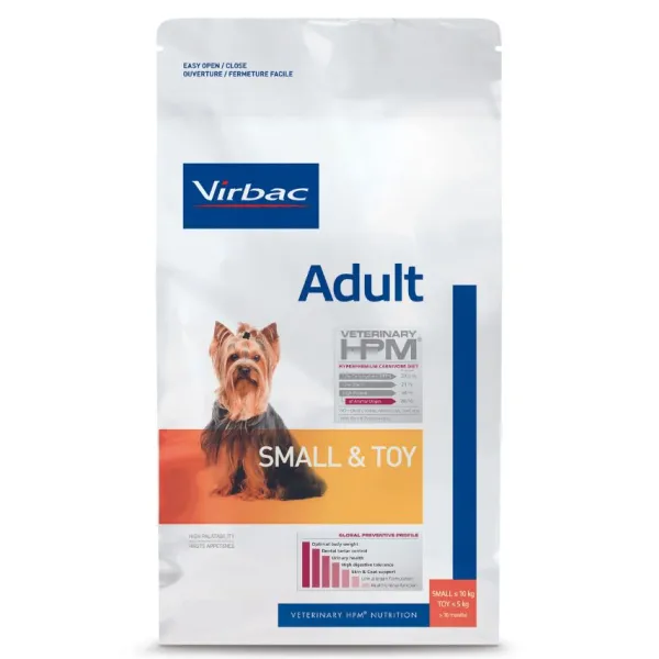 Outlet Virbac HPM Virbac Alimento Adult Small & Toy Alimento Para Perro
