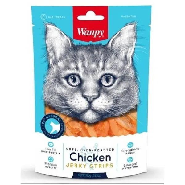Online Wanpy Soft Chicken Jerky Strips